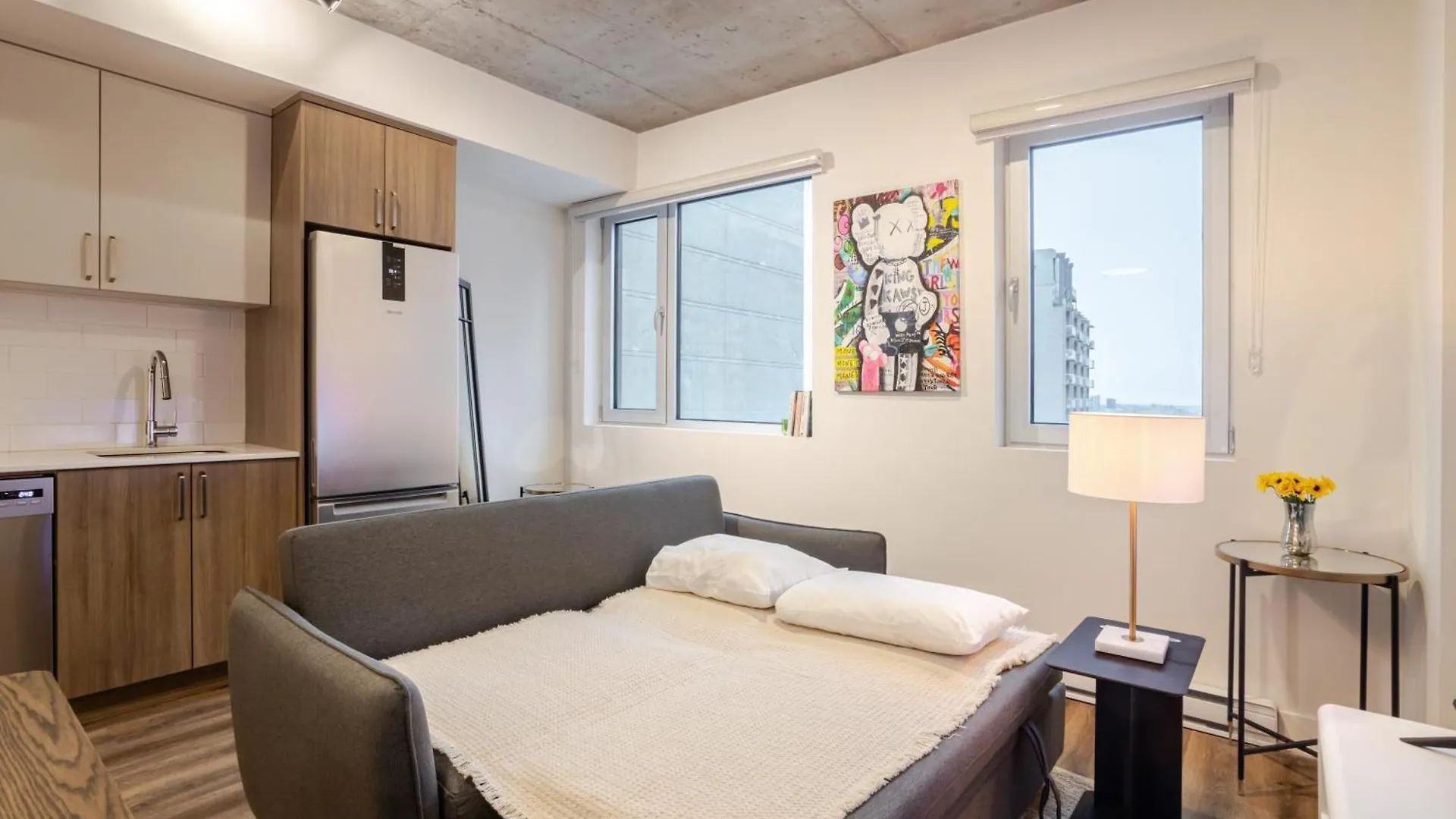 מונטריאול Stylish 1Bdr Apartment In The Heart Of Dt Mtl