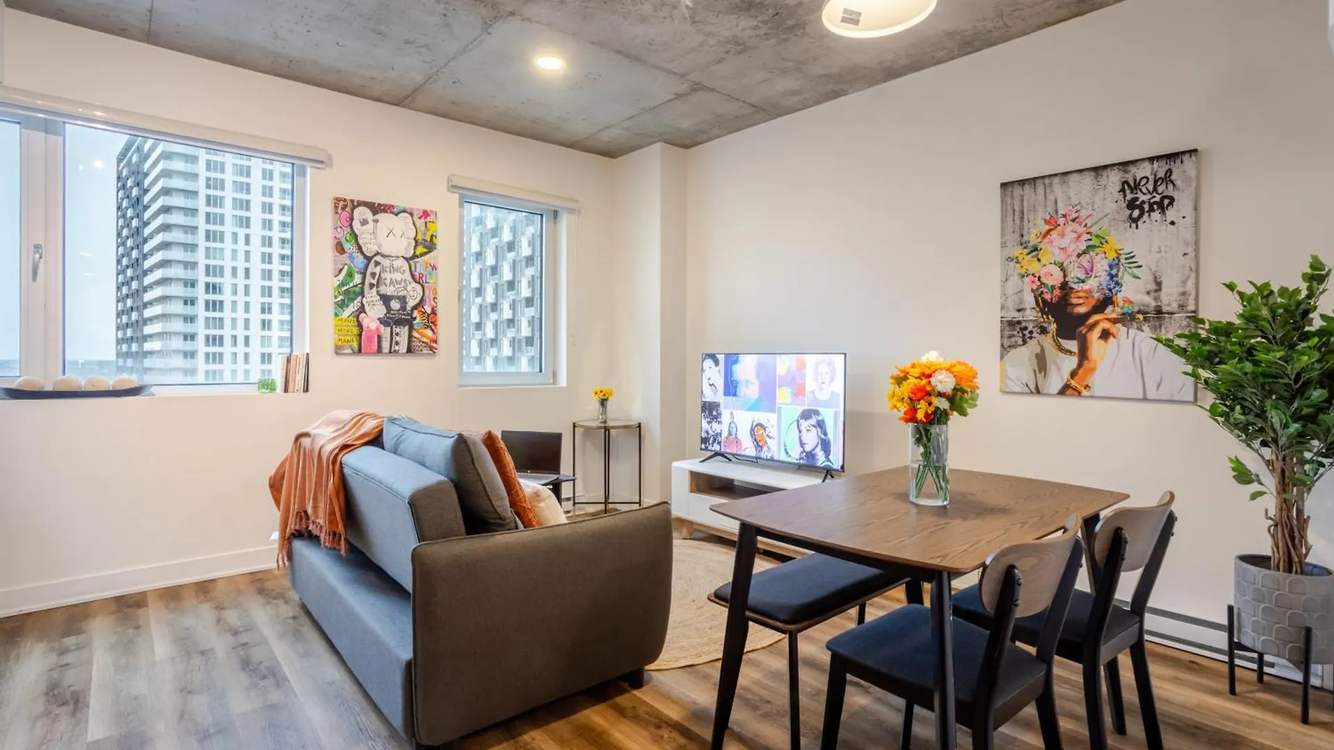 מונטריאול Stylish 1Bdr Apartment In The Heart Of Dt Mtl